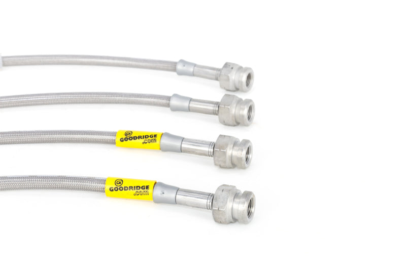 Goodridge 11-15 Jeep Grand Cherokee (Non SRT 8) / 11-15 Dodge Durango (All Models) SS Brake Lines - eliteracefab.com