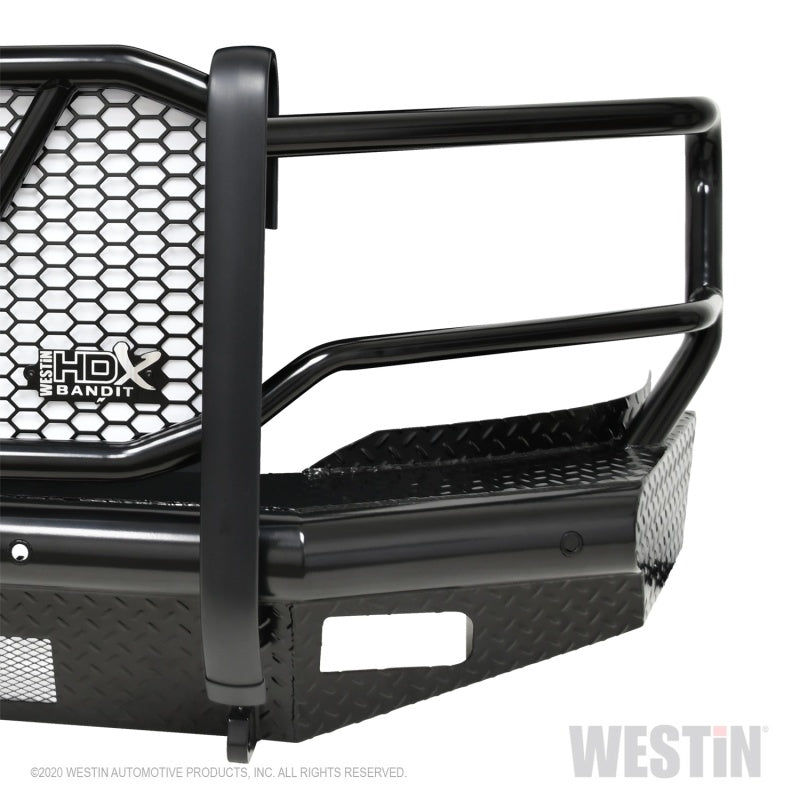 Westin 19-21 Ram 2500/3500 HDX Bandit Front Bumper - Black Westin