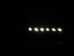 ANZO 2003-2017 Chevy Express Crystal Headlight Black - eliteracefab.com