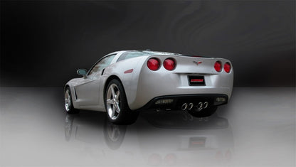 Corsa 09-13 Chevrolet Corvette C6 6.2L V8 Polished Sport Axle-Back Exhaust - eliteracefab.com