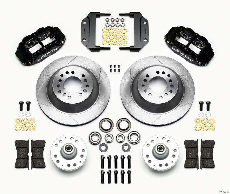 Wilwood Narrow Superlite 6R Front Hub & 1PC Rtr Kit 12.88in Magnum Force Drop Spindle Wilwood