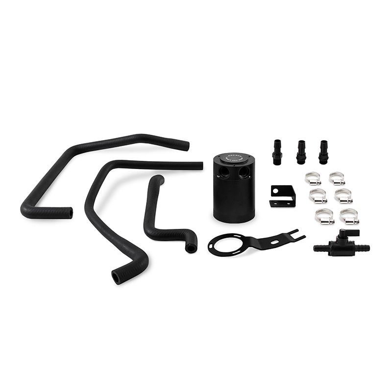 Mishimoto 2016+ Mazda Miata Baffled Oil Catch Can Kit - Black - eliteracefab.com