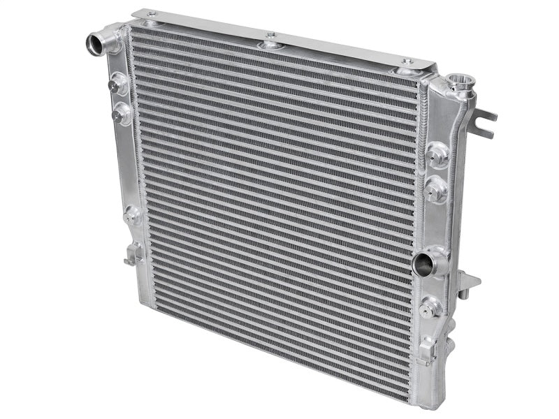 aFe BladeRunner GT Series Bar and Plate Radiator w/ Black Hoses 12-18 Jeep Wrangler (JK) V6 3.6L - eliteracefab.com