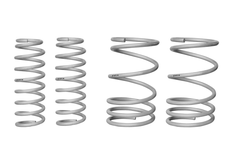 Whiteline 08-16 Mitsubishi Lancer Performance Lowering Springs - eliteracefab.com