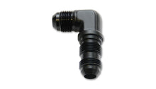 Load image into Gallery viewer, Vibrant -10AN Bulkhead Adapter 90 Degree Elbow Fitting - Anodized Black Only - eliteracefab.com