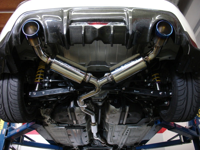 Injen 13-20 Subaru BRZ/Toyota 86 2.0L 4cyl SS CB Exhaust w/ Dual Injen Embossed Muffler - eliteracefab.com