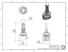 Load image into Gallery viewer, Diode Dynamics H11 SLF LED - Yellow Set of 4