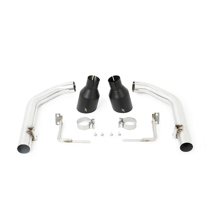 Mishimoto 2015+ Ford Mustang Axleback Exhaust Race w/ Black Tips Mishimoto