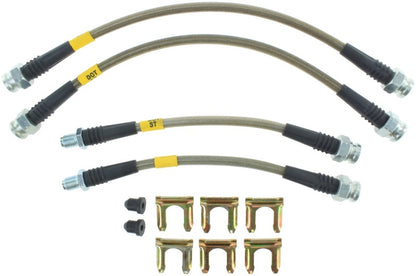 STOPTECH 91-99 MITSUBISHI 3000GT STAINLESS STEEL REAR BRAKE LINES, 950.46505 - eliteracefab.com