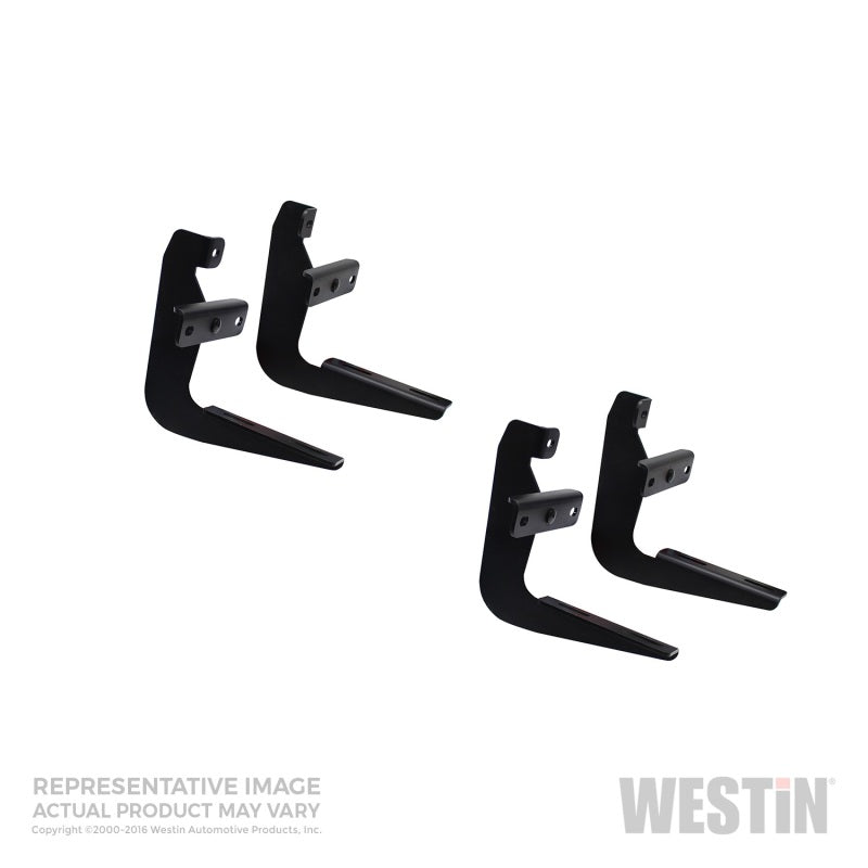 Westin 2011-2017 Ford Explorer 4Dr Running Board Mount Kit - Black - eliteracefab.com