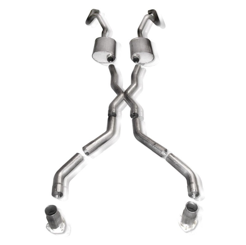 Stainless Works Chevy Camaro 1967-69 Exhaust 2.5in X-Pipe Stainless Works