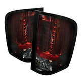 Spyder Chevy Silverado 07-13 LED Tail Lights Red Smoke ALT-YD-CS07-LED-RS