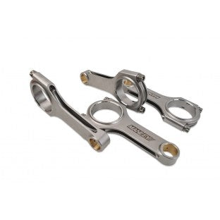 MANLEY 15020-4 Connecting Rod Set (93-06 Mitsubishi 4G63/4G63T 2.0L H Tuff Beam 6.142in L) - eliteracefab.com