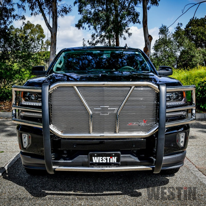 Westin 2016-2018 Chevrolet Silverado 1500 HDX Grille Guard - SS Westin