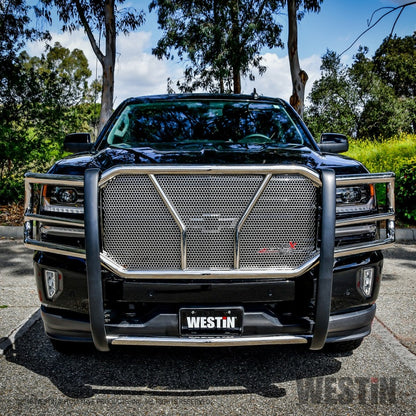 Westin 2016-2018 Chevrolet Silverado 1500 HDX Grille Guard - SS Westin