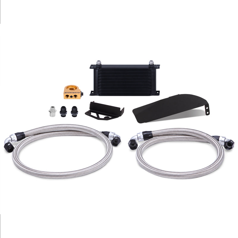 Mishimoto 2017+ Honda Civic Type R Direct Fit Oil Cooler Kit - Black - eliteracefab.com