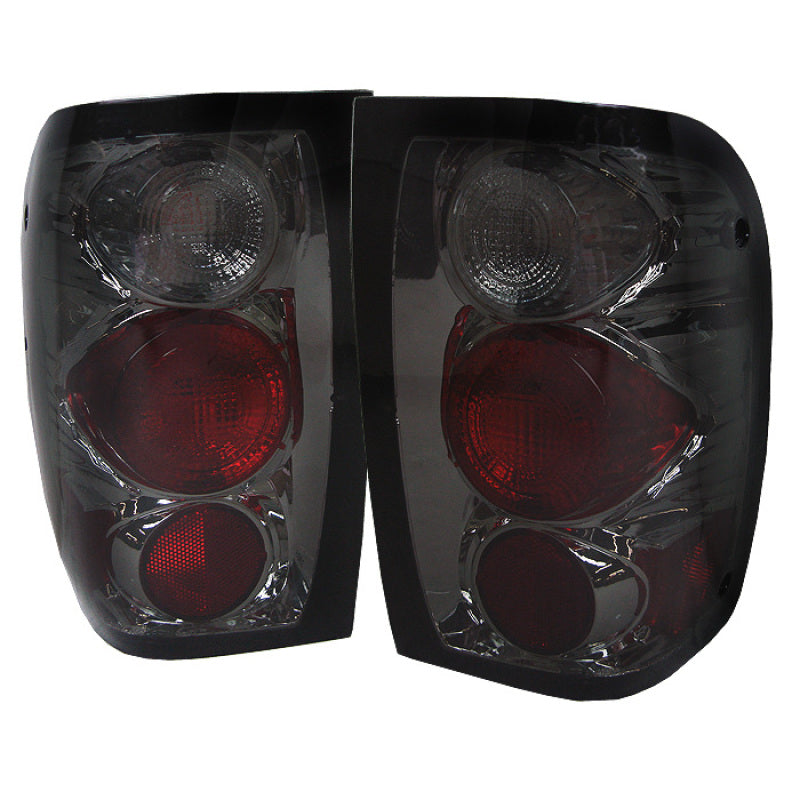 Spyder Ford Ranger 98-00 Euro Style Tail Lights Smoke ALT-YD-FR98-SM - eliteracefab.com