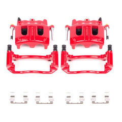 Power Stop 02-05 Ford Explorer Front Red Calipers w/Brackets - Pair - eliteracefab.com