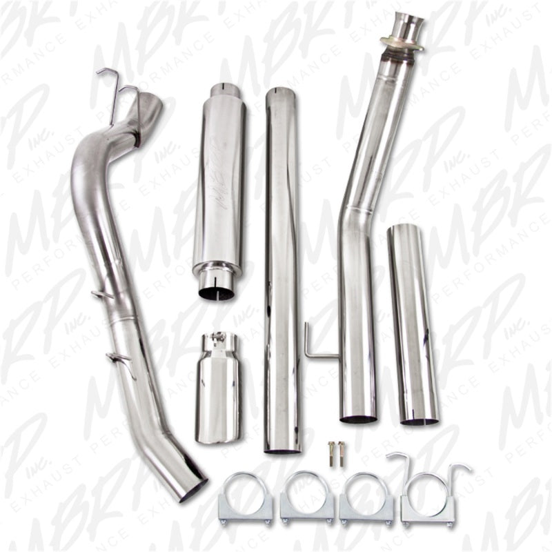 MBRP 1994-2002 Dodge 2500/3500 Cummins Turbo Back Single Side (94-97 Hanger HG6100 req.) - eliteracefab.com