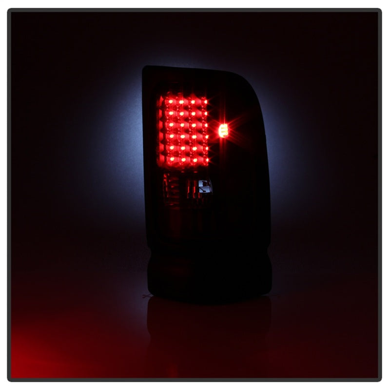 Xtune Dodge Ram 1500 94-01 / Ram 2500/3500 94-02 LED Tail Lights Black ALT-ON-DRAM94-LED-BK - eliteracefab.com