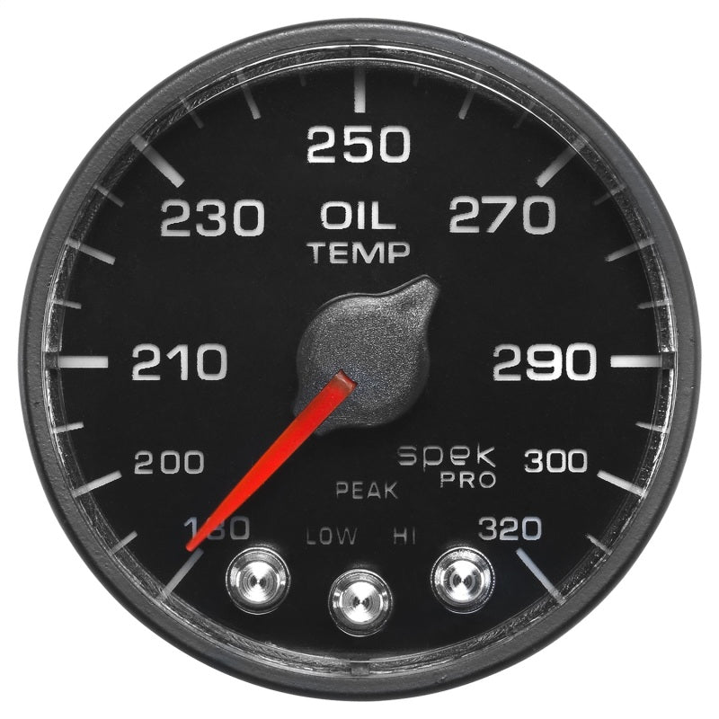 Autometer Spek-Pro - Nascar 2-1/16in Oil Temp 180- 320F Bfb Ecu