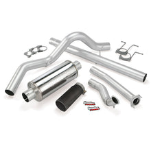 Load image into Gallery viewer, Banks Power 94-97 Ford 7.3L CCLB Monster Exhaust System - SS Single Exhaust w/ Black Tip