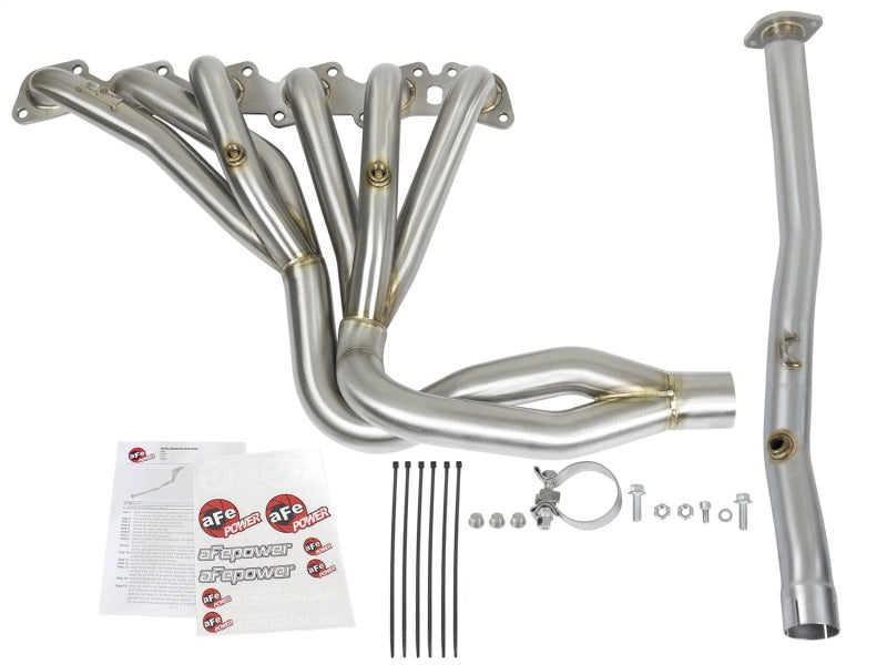 aFe Twisted Steel Tri-Y Headers/Connection Pipes (Race) 01-16 Nissan Patrol (Y61) 4.8L aFe