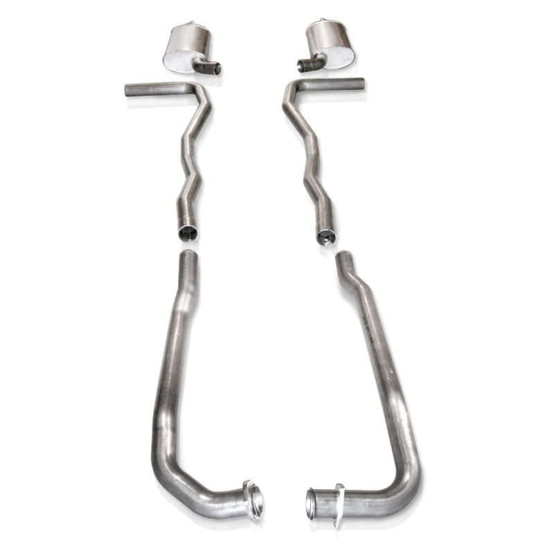 Stainless Works 1963 Corvette Exhaust 2-1/2in Factory Connect Stainless Works