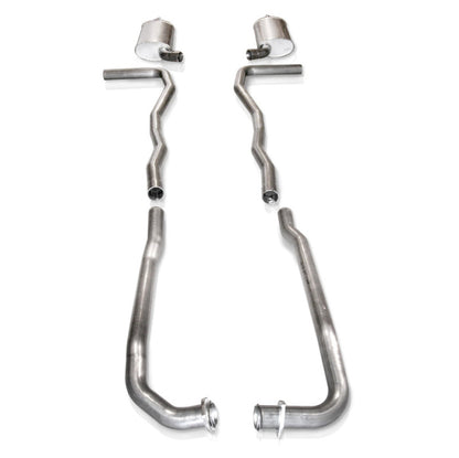 Stainless Works 1963 Corvette Exhaust 2-1/2in Factory Connect Stainless Works