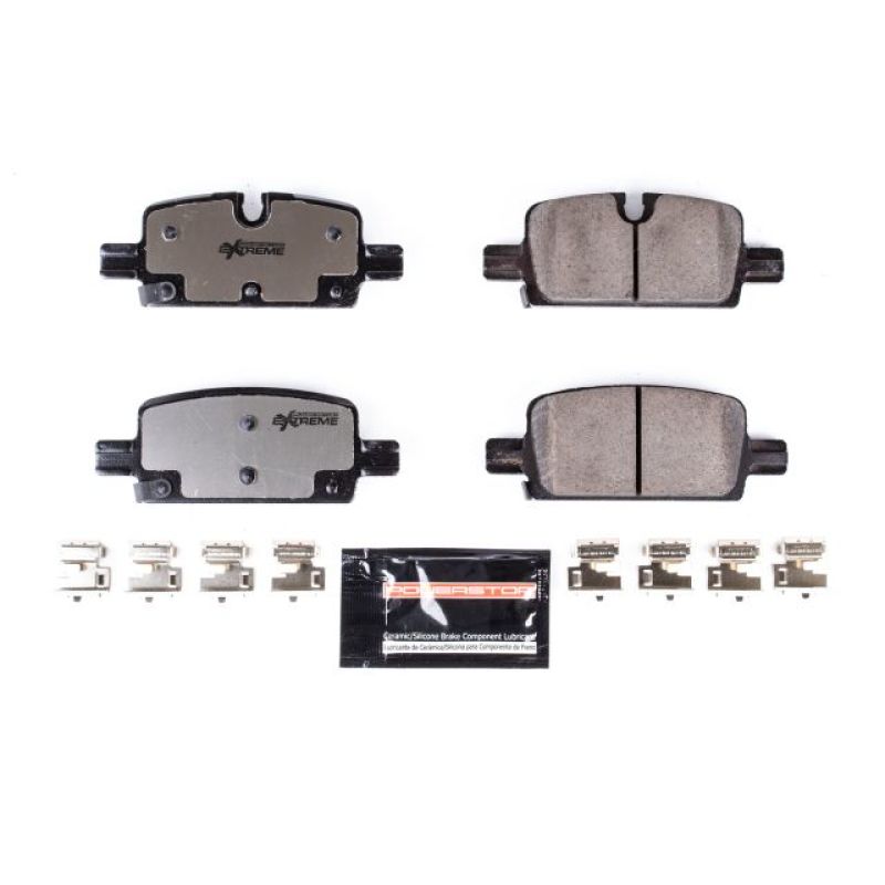 Power Stop 2019 Chevrolet Silverado 1500 Rear Z36 Truck & Tow Brake Pads w/Hardware - eliteracefab.com