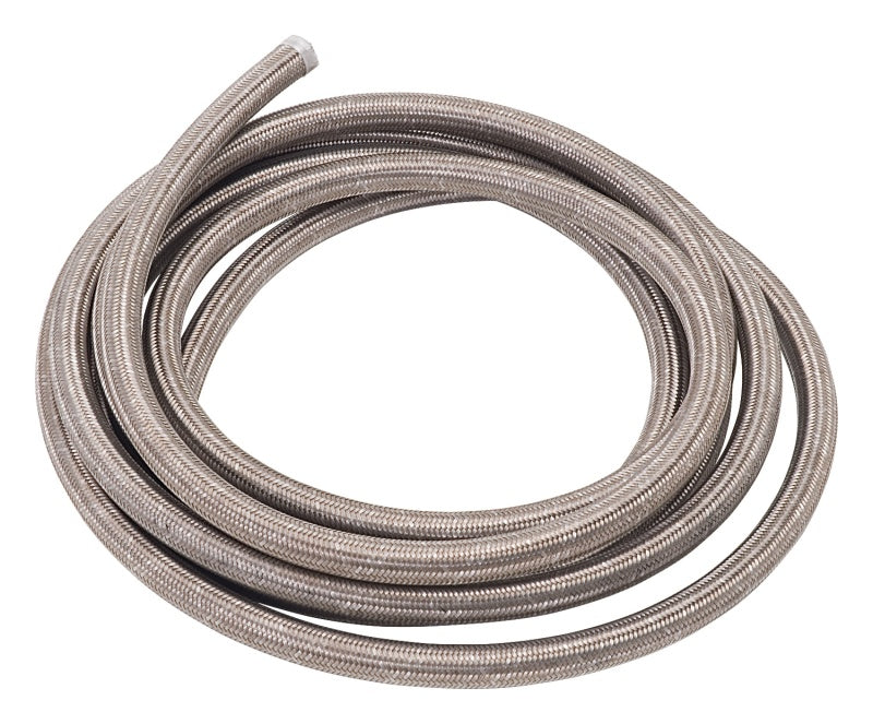 Russell Performance -6 AN ProFlex Stainless Steel Braided Hose (Pre-Packaged 3 Foot Roll)