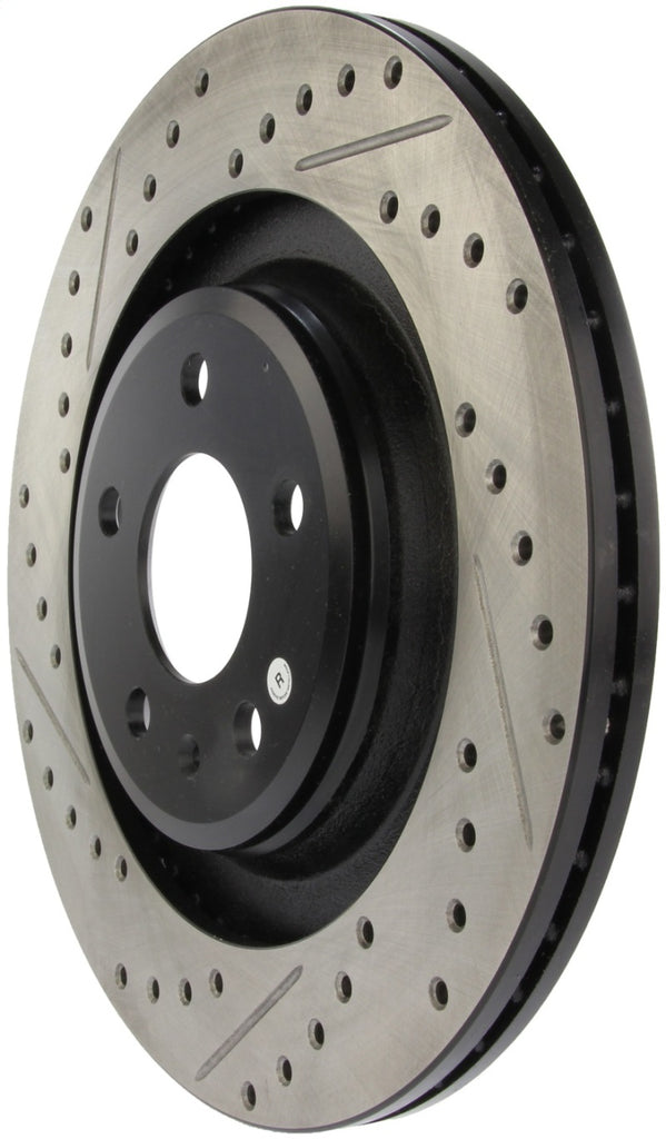 StopTech Slotted & Drilled Sport Brake Rotor - eliteracefab.com