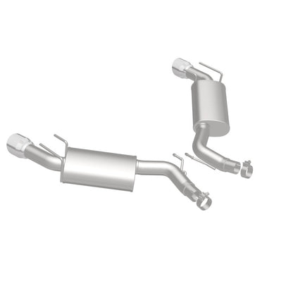 MagnaFlow Street Series Axle Back 14-15 Chevy Camaro 6.2L V8 SS Polished Dual Split Rear Exit Magnaflow