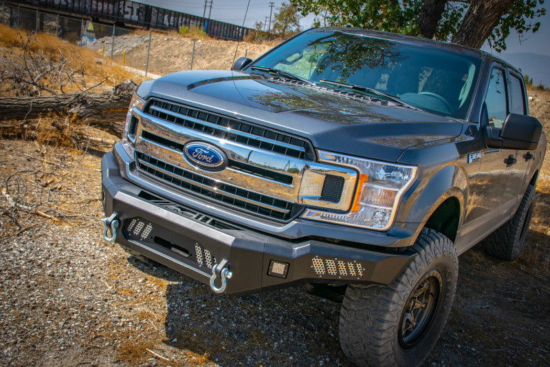 DV8 Offroad 2018+ Ford F-150 Front Bumper w/ Light Holes DV8 Offroad