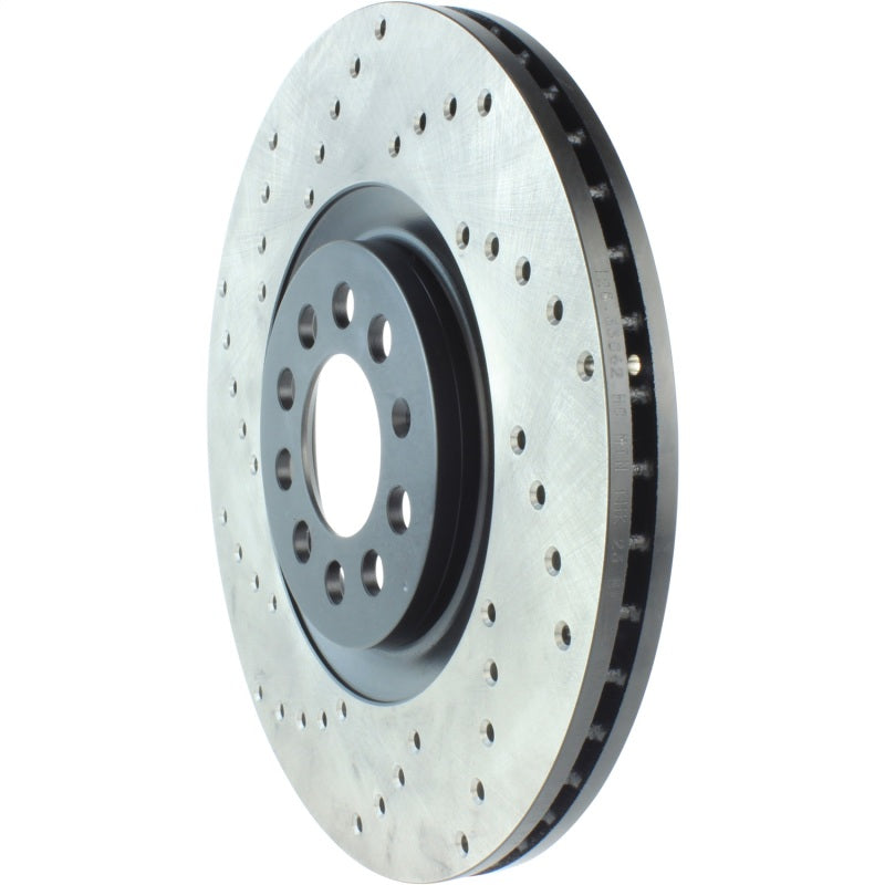 StopTech 00-06 Audi TT Quattro / 03/04-12/04 VW Jetta Right Front Drilled CRYO-STOP Rotor Stoptech