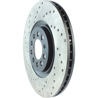 StopTech 00-06 Audi TT Quattro / 03/04-12/04 VW Jetta Right Front Drilled CRYO-STOP Rotor Stoptech
