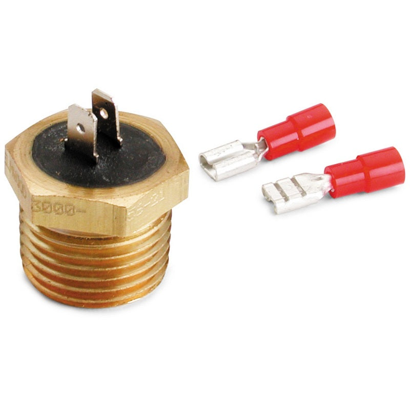 Autometer Temperature Switch w/ 1/2in NPT Male (For Pro-Lite Warning Light) 3246