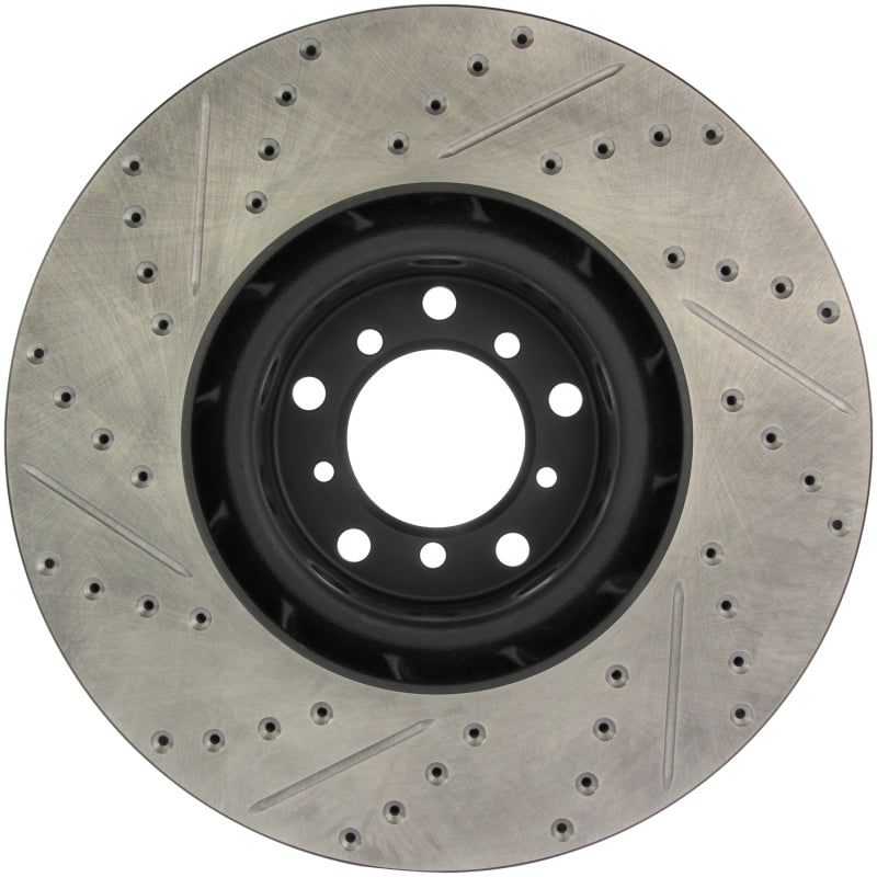 StopTech 00-03 BMW M5 (E39) Slotted & Drilled Left Front Rotor Stoptech