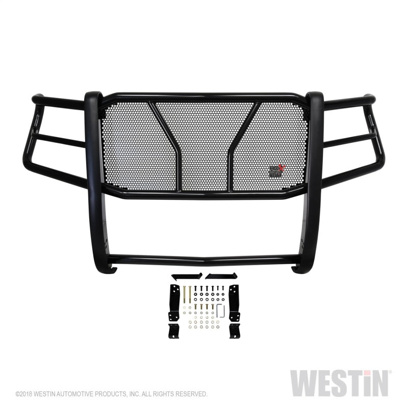 Westin 2019 Chevrolet Silverado 1500 HDX Grille Guard - Black - eliteracefab.com