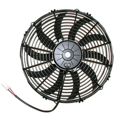 SPAL 1682 CFM 13in High Performance Fan - Push / Curved (VA13-AP70/LL-63S) - eliteracefab.com