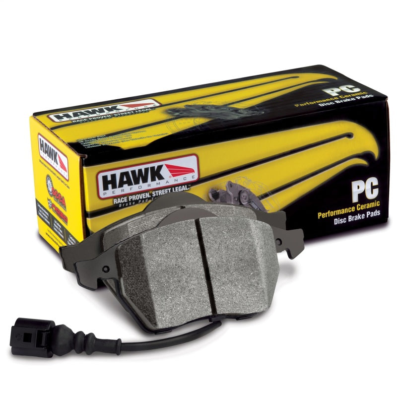 Hawk 07-08 Porsche 911 Turbo/911 GT3/911 GT3 CUP Rear Ceramic Street Brake Pads - eliteracefab.com