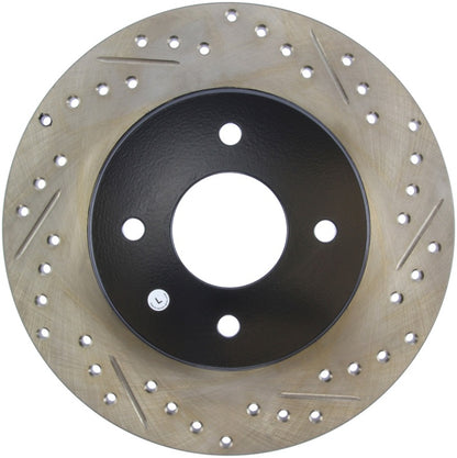 StopTech Slotted & Drilled Sport Brake Rotor - eliteracefab.com