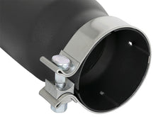 Load image into Gallery viewer, aFe MACH Force-Xp 409 Stainless Steel Exhaust Tip 3.5 In x 4.5in Out x 12in L Clamp-On - eliteracefab.com