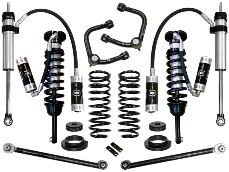 ICON 03-09 Lexus GX470 0-3.5in Stage 5 Suspension System w/Tubular UCA - eliteracefab.com