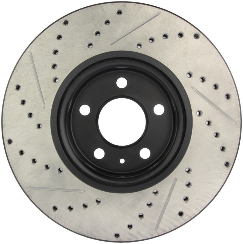 StopTech Slotted & Drilled Sport Brake Rotor - eliteracefab.com