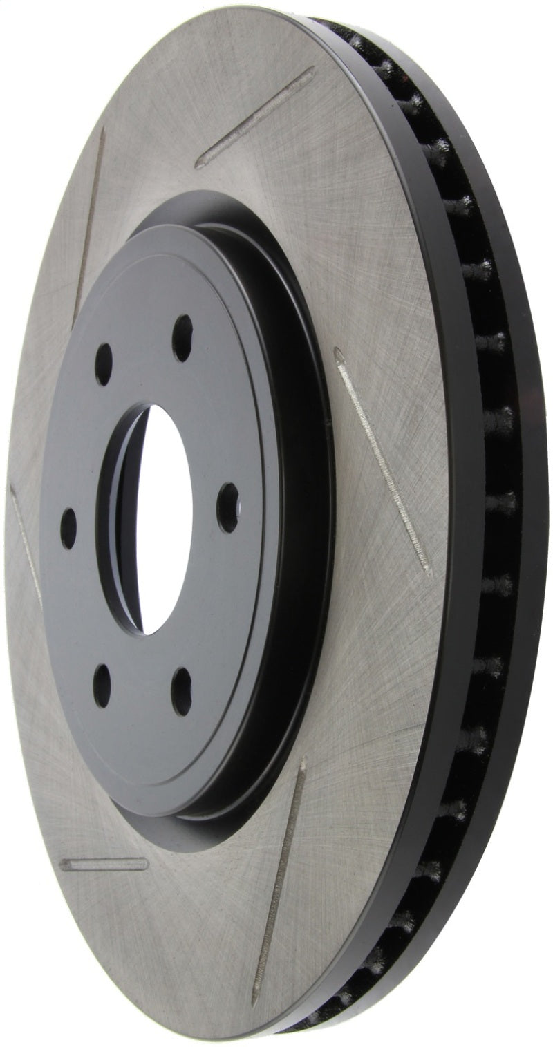 StopTech Power Slot 05-09 Nissan Frontier 2WD / 02-05 Frontier 4WD Slotted Front Right Rotor Stoptech