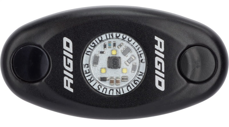Rigid Industries A-Series Light - Black - Low Strength - Natural White - eliteracefab.com