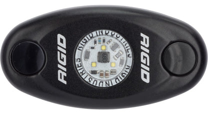 Rigid Industries A-Series Light - Black - Low Strength - Natural White - eliteracefab.com