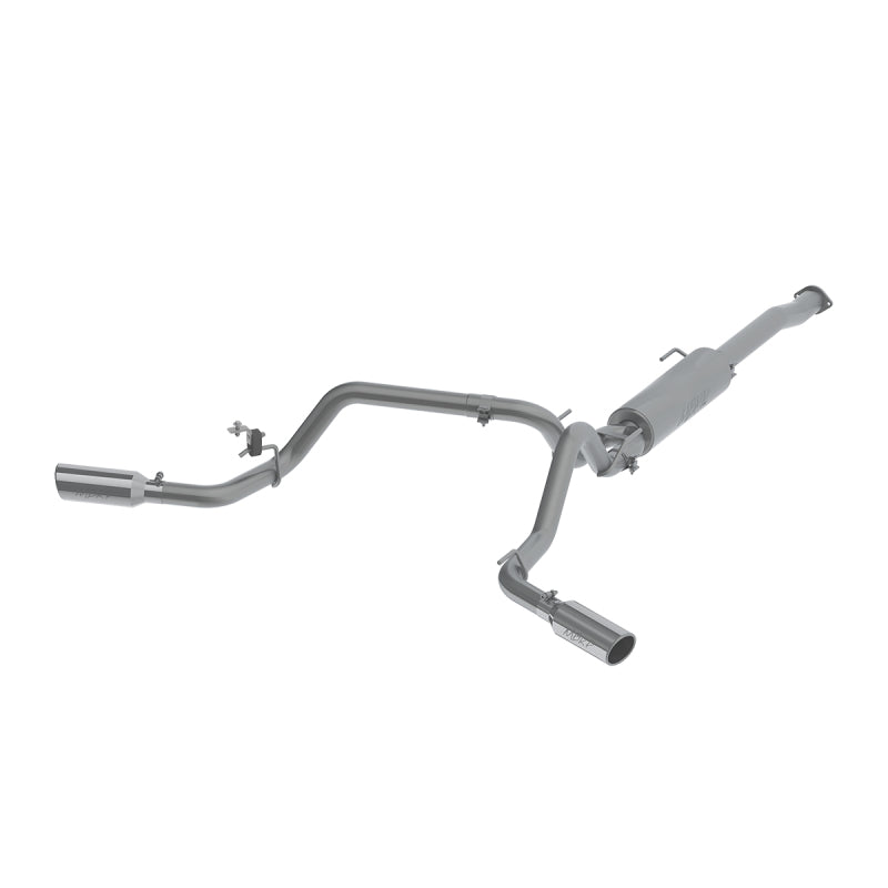 MBRP 2016 Toyota Tacoma 3.5L EC/CC Cat Back Dual Split Exit T409 Exhaust - eliteracefab.com