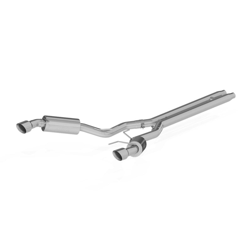 MBRP 15 Ford Mustang GT 5.0 3in Cat Back Dual Split Rear Street Version 4.5in Tips - Aluminized - eliteracefab.com